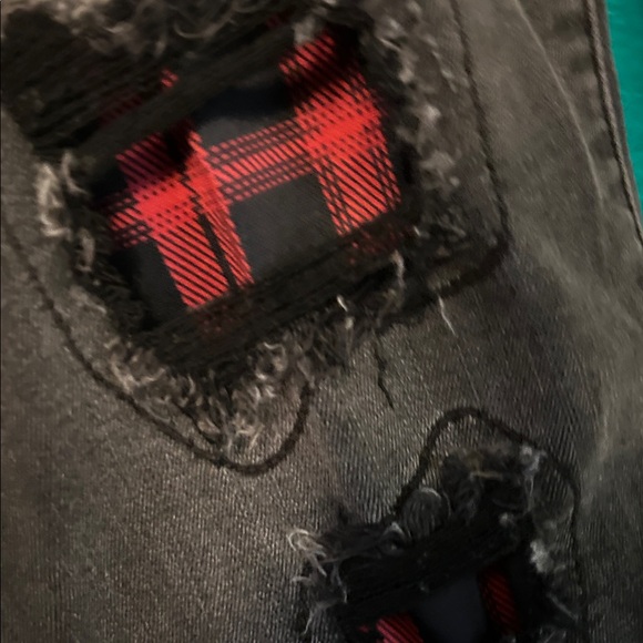 Judy Blue Black Distressed Women Jeans - Picture 9 of 13